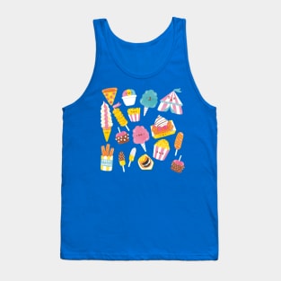 Carnival Treats and Snacks Tank Top